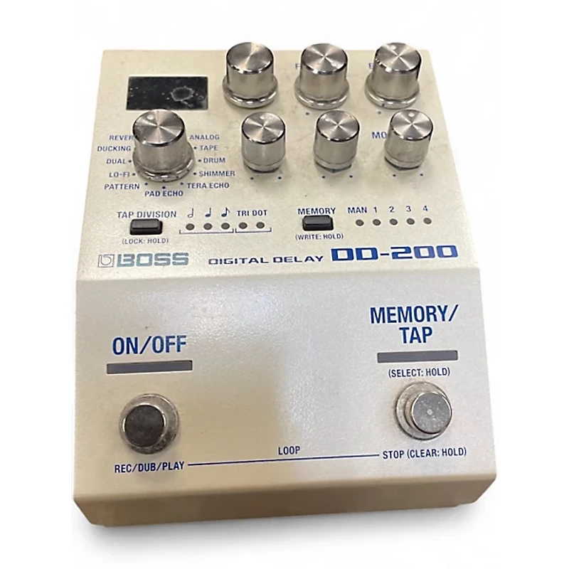 Used BOSS DD200 Digital Delay Effect Pedal