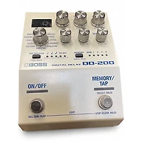 Used BOSS DD200 Digital Delay Effect Pedal