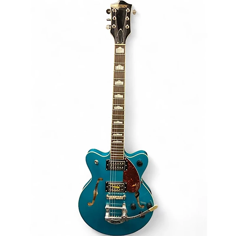 Used Gretsch Guitars GT2657T Ocean Turquoise Hollow Body Electric Guitar