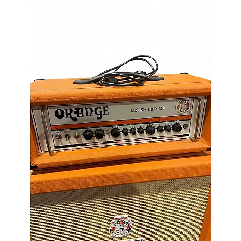 Used Orange Amplifiers CR120H Crush Pro 120W Solid State Guitar Amp Head