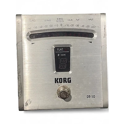 Used KORG DT10 Tuner Pedal