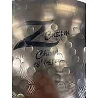 Used Zildjian 18in z custom china Cymbal