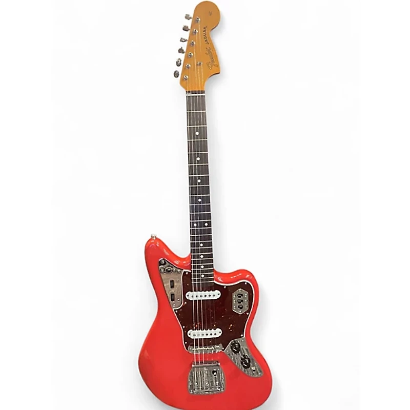 Used Fender Classic '60s Jaguar Fiesta Red Solid Body Electric Guitar