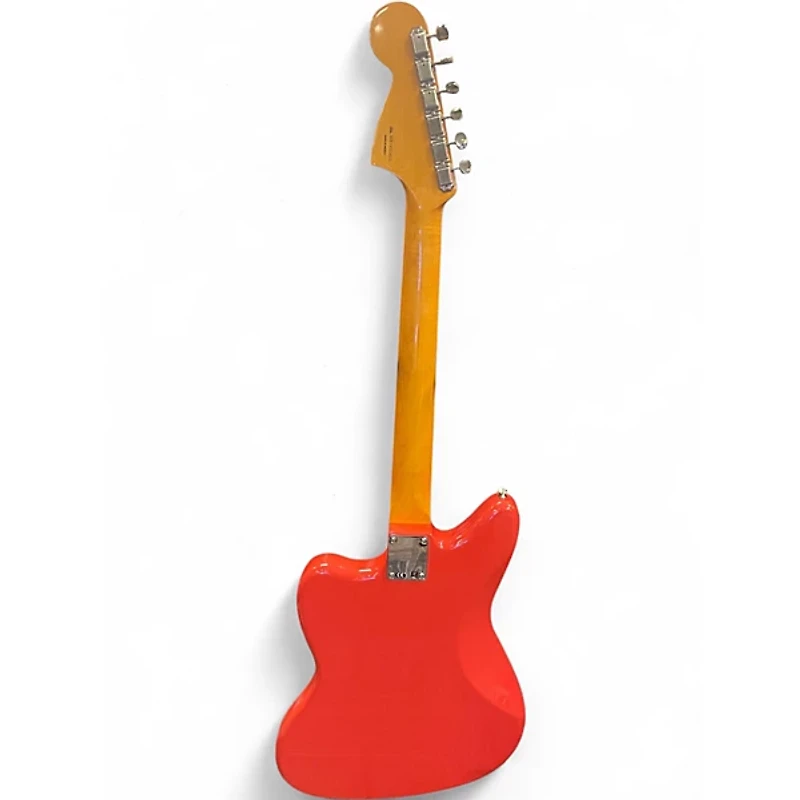 Used Fender Classic '60s Jaguar Fiesta Red Solid Body Electric Guitar