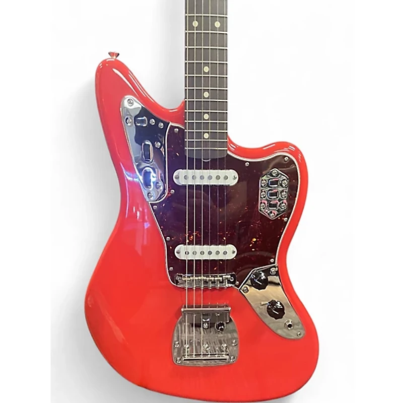 Used Fender Classic '60s Jaguar Fiesta Red Solid Body Electric Guitar