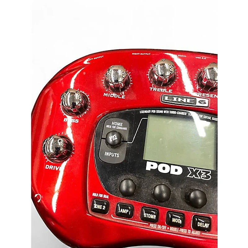 Used Line 6 Pod X3 Amp Modeler Effect Processor