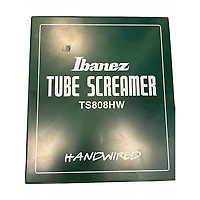 Used Ibanez TS808HW Hand Wired Tube Screamer Effect Pedal