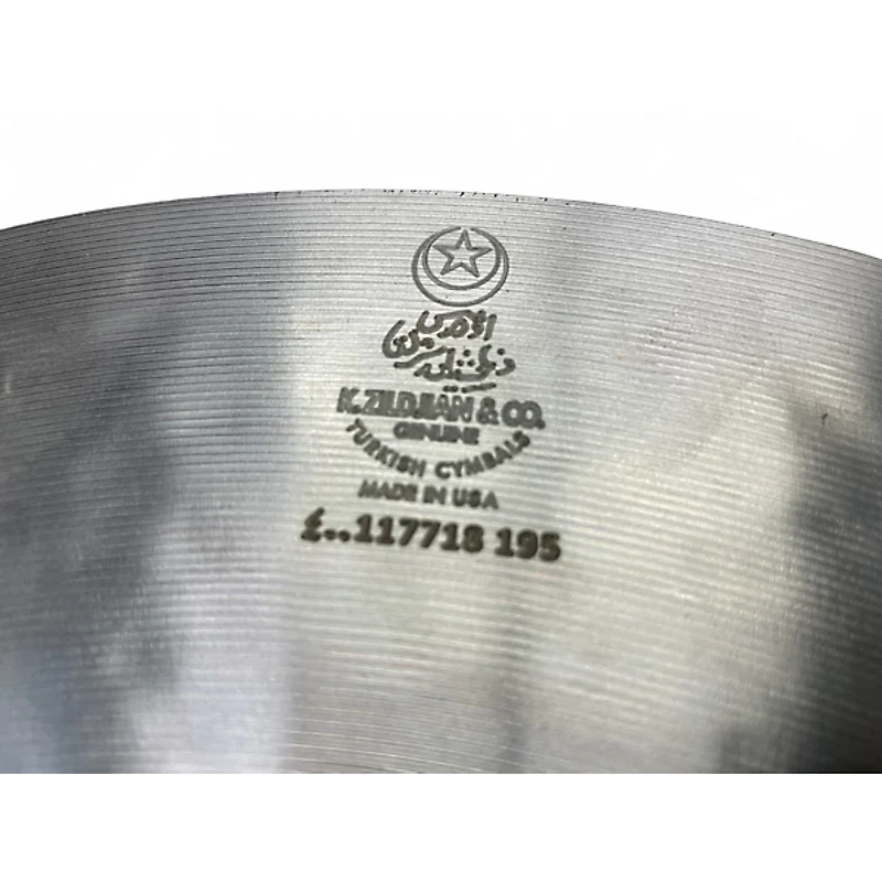 Used Zildjian 16in K Thin Dark Crash Cymbal