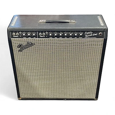 Used Fender 1965 Reissue Super Reverb 45W 4x10 Tube Guitar Combo Amp