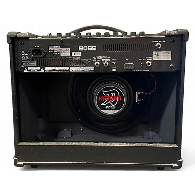 Used BOSS Katana KTN50 50W 1X12 Guitar Combo Amp