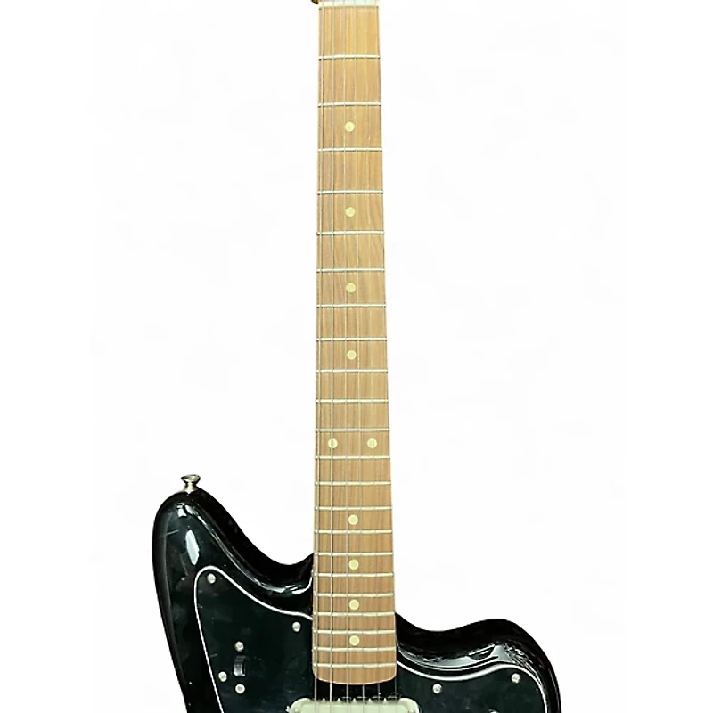 Used Fender Player Jaguar Black Solid Body Electric Guitar