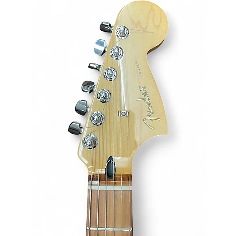 Used Fender Player Jaguar Black Solid Body Electric Guitar