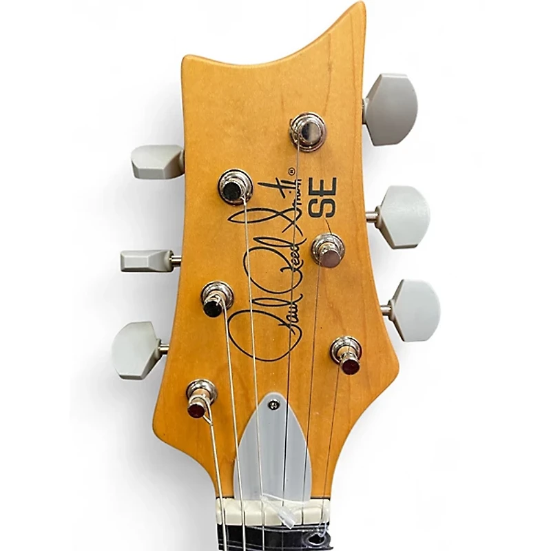 Used PRS SE Silver Sky Green Solid Body Electric Guitar