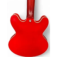 Used Gibson ES335 Satin RED Hollow Body Electric Guitar