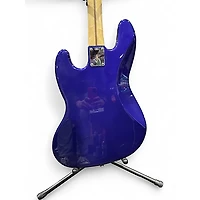 Used Fender Standard Fretless Jazz Bass Blue Electric Bass Guitar