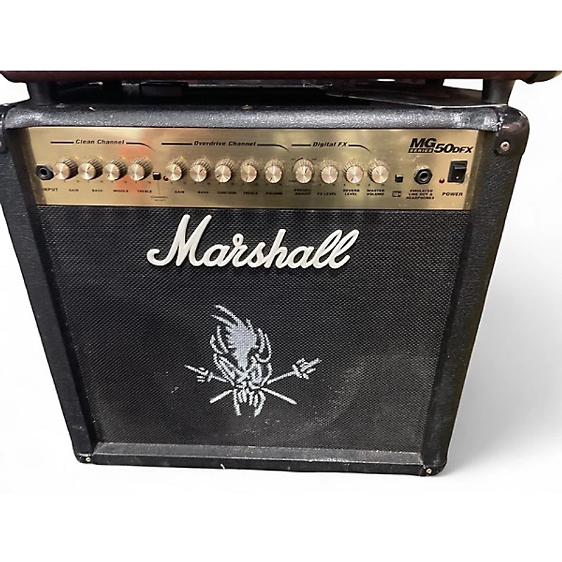 Used Marshall MG50DFX 1x12 50W Guitar Combo Amp