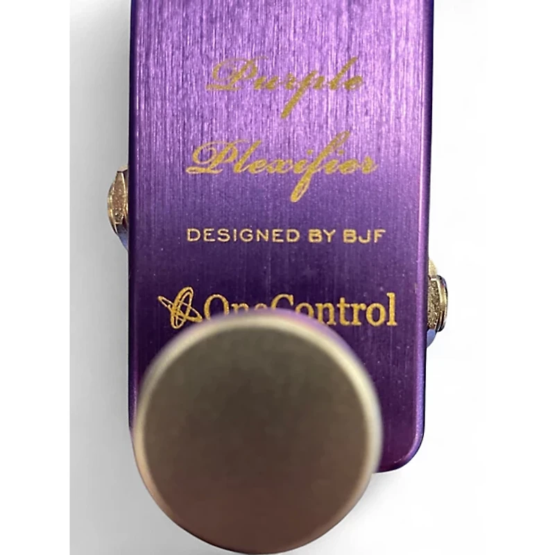 Used One Control Purple Plexifier Effect Pedal