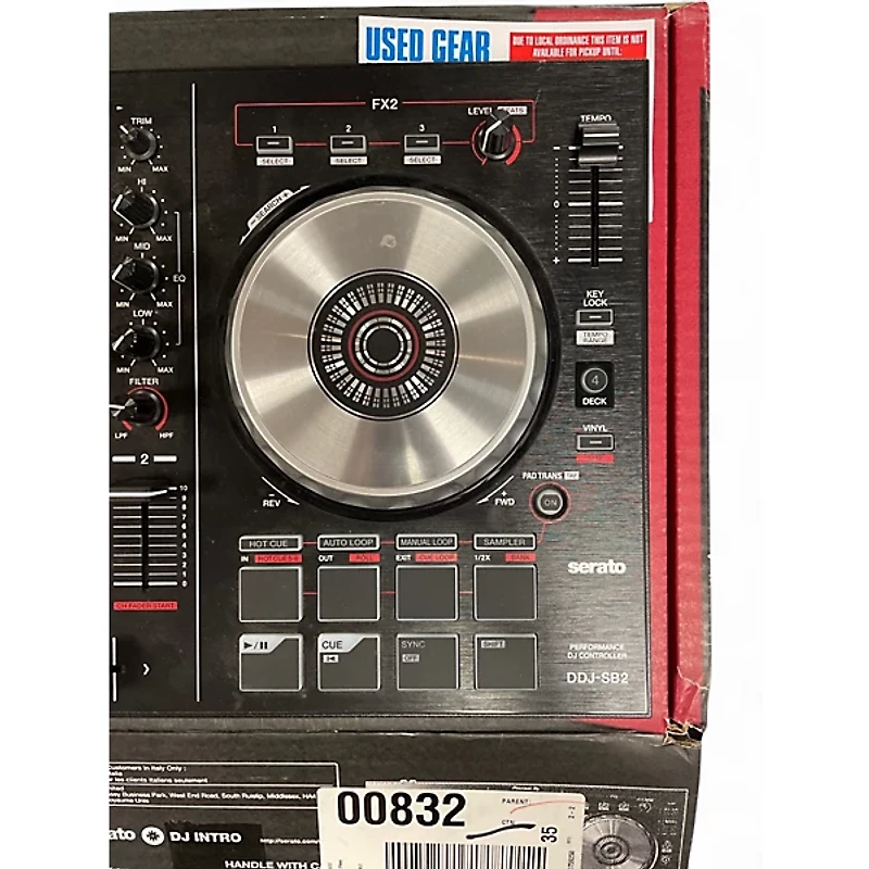 Used Pioneer DJ DDJSB2 DJ Controller