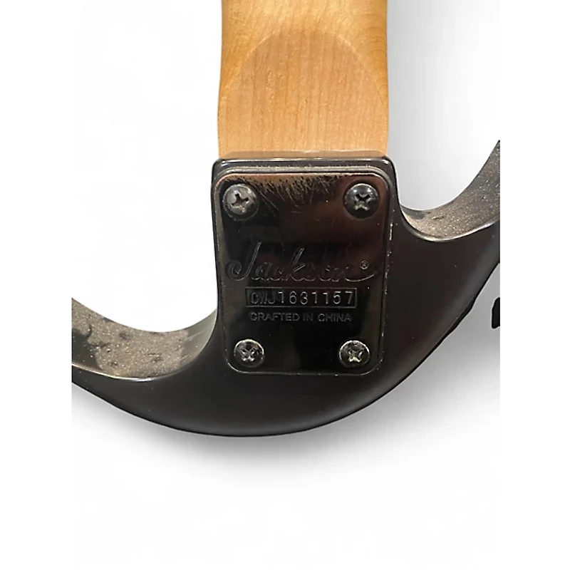 Used Jackson JS32 Warrior Black Solid Body Electric Guitar