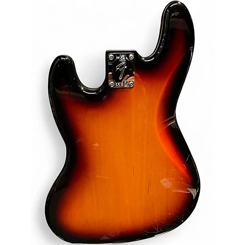 Used Fender Player Jazz Bass 3 Tone Sunburst Electric Bass Guitar