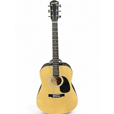 Used Fender Starcaster Natural Hollow Body Electric Guitar