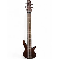 Used Ibanez SR506 6 String Brown Electric Bass Guitar