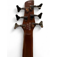 Used Ibanez SR506 6 String Brown Electric Bass Guitar