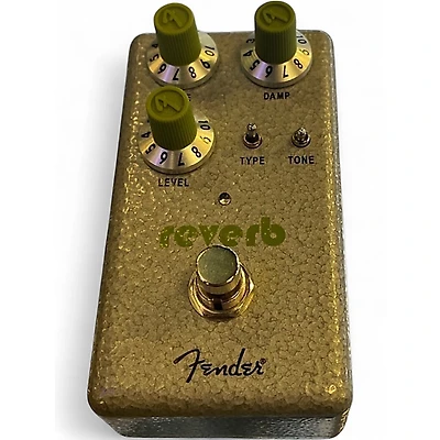 Used Fender HAMMERTONE REVERB Effect Pedal