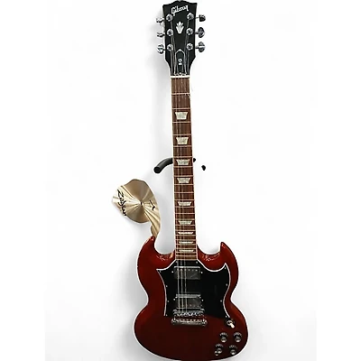 Used Gibson SG Red Solid Body Electric Guitar