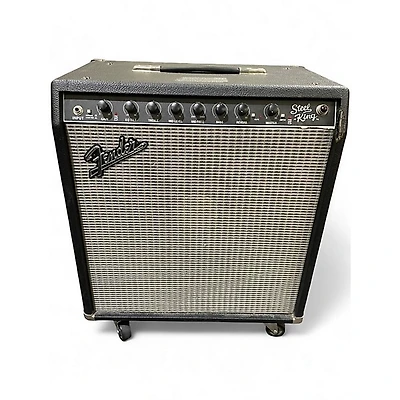 Used Fender STEEL KING Guitar Combo Amp