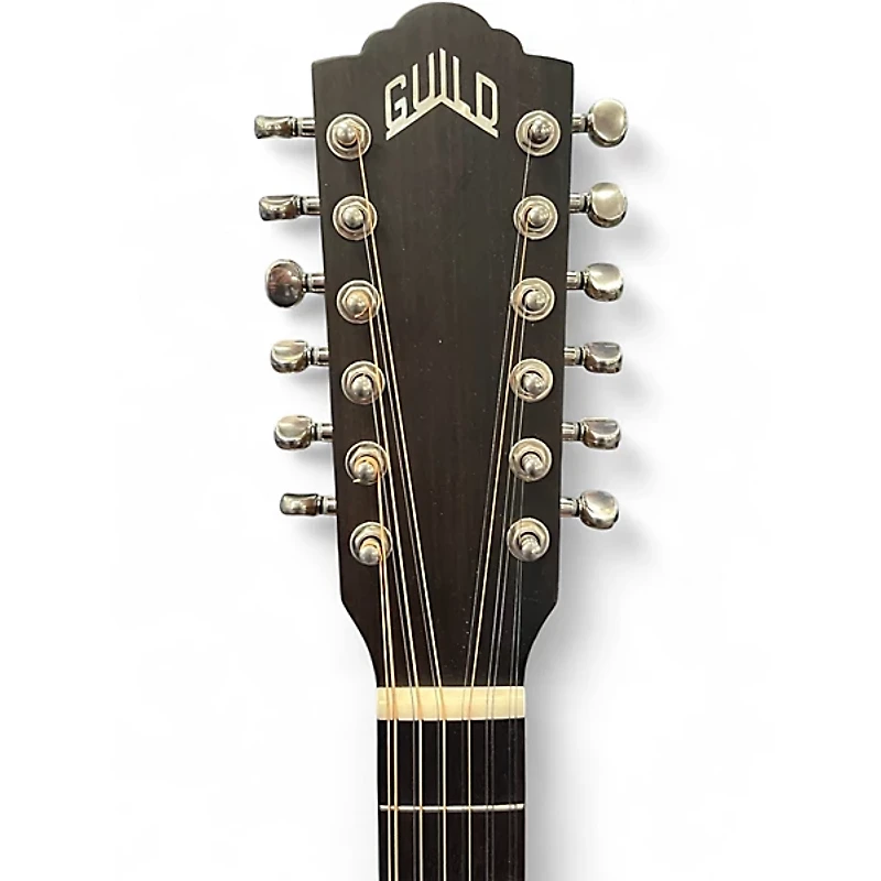 Used Guild F2512E Natural 12 String Acoustic Electric Guitar