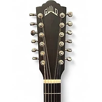 Used Guild F2512E Natural 12 String Acoustic Electric Guitar