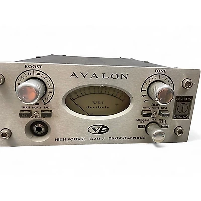 Used Avalon V5 Pure Class A Mono Channel Strip