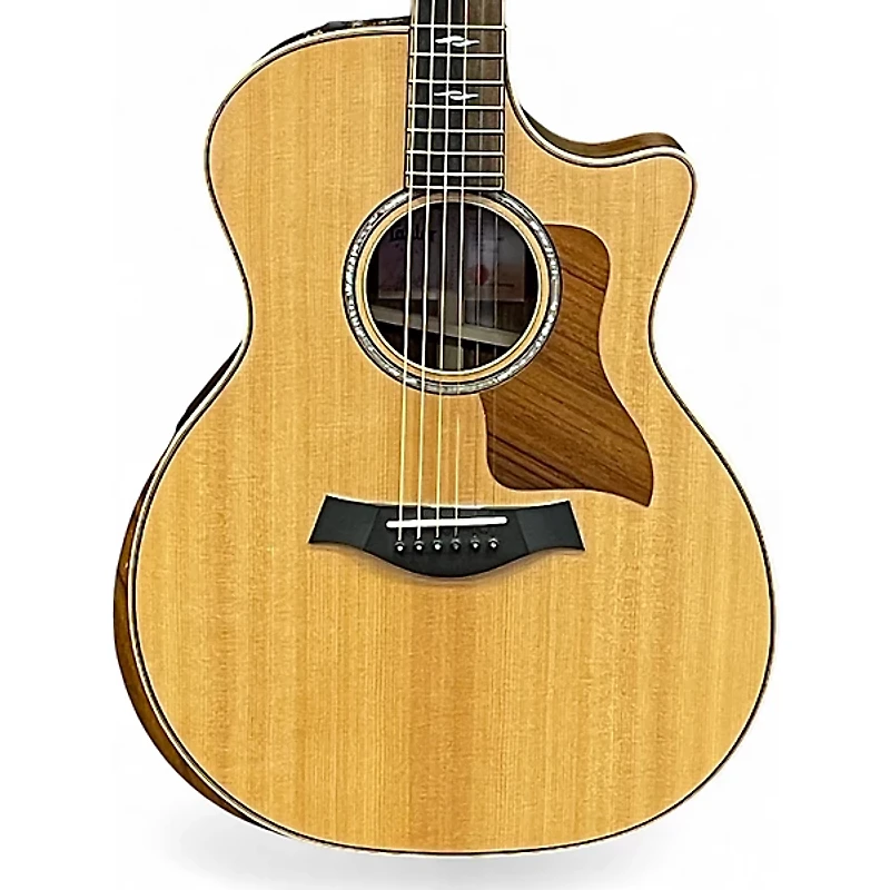Used Taylor 814CE DLX V-Class Natural Acoustic Guitar