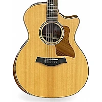 Used Taylor 814CE DLX V-Class Natural Acoustic Guitar