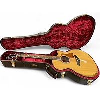 Used Taylor 814CE DLX V-Class Natural Acoustic Guitar