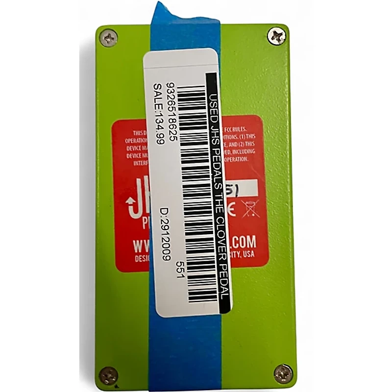 Used JHS Pedals THE CLOVER Pedal