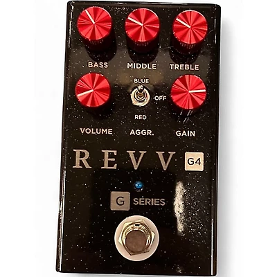 Used Revv Amplification G4 DISTORTION Effect Pedal