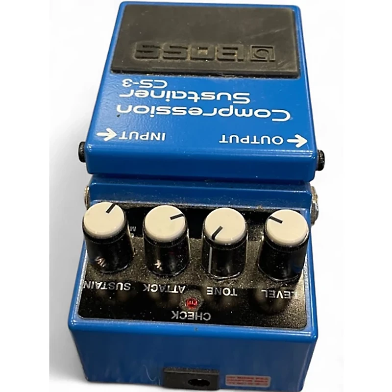 Used BOSS CS2 Compressor Sustainer Effect Pedal