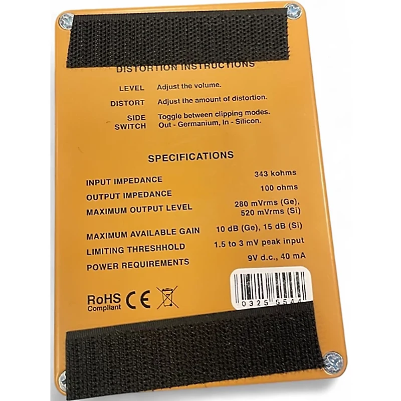 Used Ross DISTORTION Effect Pedal