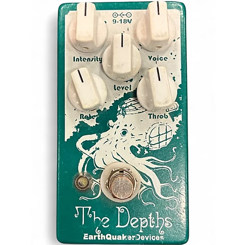 Used EarthQuaker Devices The Depths Optical Vibe Machine Effect Pedal