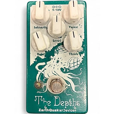 Used EarthQuaker Devices The Depths Optical Vibe Machine Effect Pedal