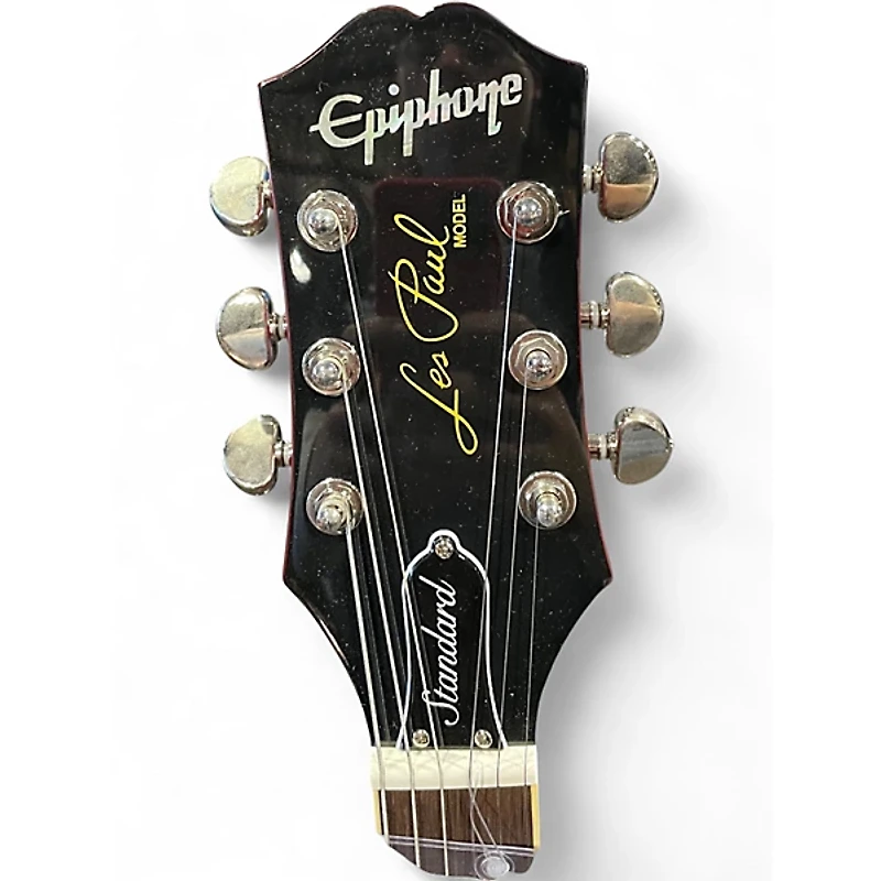 Used Epiphone Les Paul Standard Cherry Sunburst Solid Body Electric Guitar
