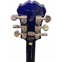 Used Epiphone Les Paul Custom Pro Black and Silver Solid Body Electric Guitar