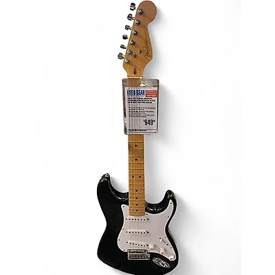Used 1997 Fender American Standard Stratocaster Black Solid Body Electric Guitar