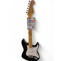 Used 1997 Fender American Standard Stratocaster Black Solid Body Electric Guitar
