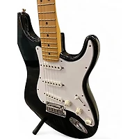 Used 1997 Fender American Standard Stratocaster Black Solid Body Electric Guitar