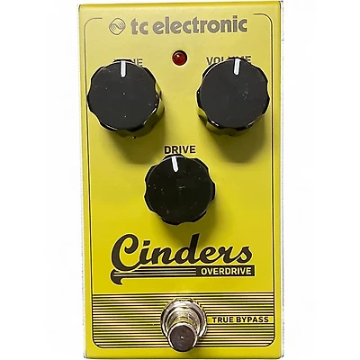 Used TC Electronic Cinders Overdrive Effect Pedal
