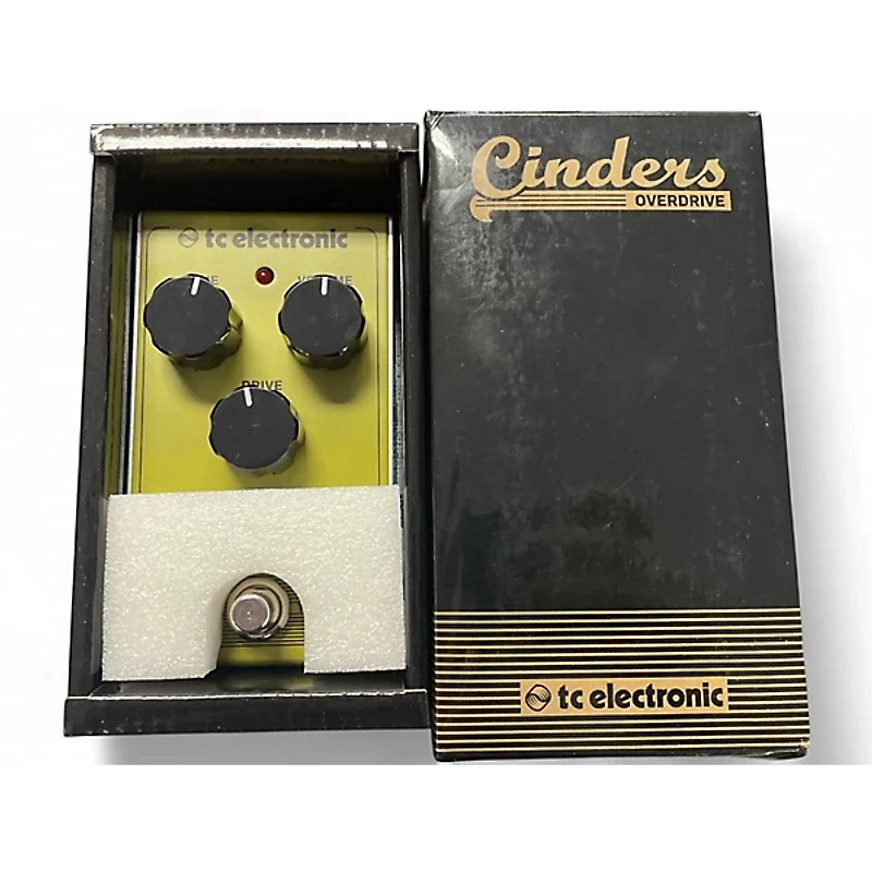 Used TC Electronic Cinders Overdrive Effect Pedal