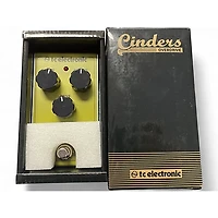 Used TC Electronic Cinders Overdrive Effect Pedal